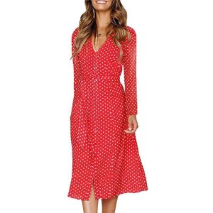 Robe Boheme A Pois Hiver