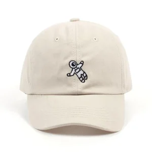 "ASTRONAUT" Casquette Streetwear Beige - URB1™