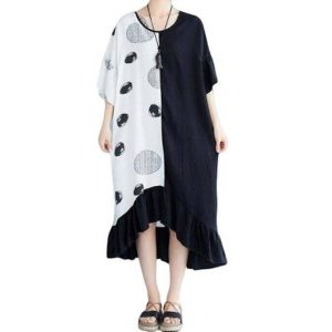 Robe D Ete A Pois Longue