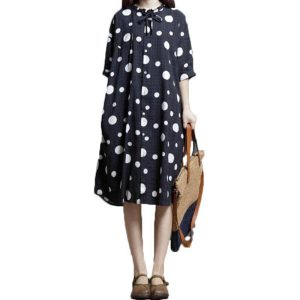 Robe A Pois Grande Taille Slips Femmes Coton