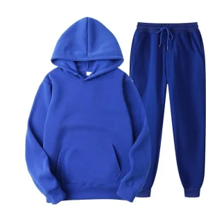 "ESSENTIAL" Ensemble de Jogging Bleu 2 pièces - URB1™