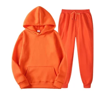 "ESSENTIAL" Ensemble de Jogging Orange 2 pièces - URB1™