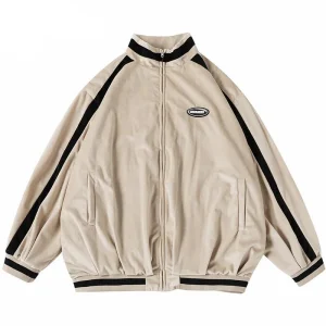 "RENOVATION" Veste Bombers Vintage Beige - URB1™