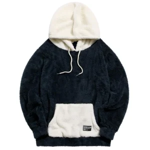 "NOWHERE" Hoodie à capuche Molletonné Noir Beige - URB1™