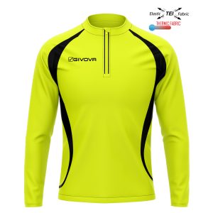 Sweat Demi Zip Running Givova LR05