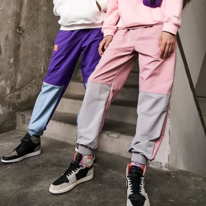 "PCS" Pantalon Cargo Violet Streetwear - URB1™