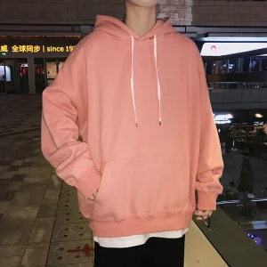 "ESSENTIAL" Sweatshirt Rose Hoodie à Capuche - URB1™