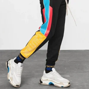 "CAUTION" Pantalon Jogging Noir - URB1™